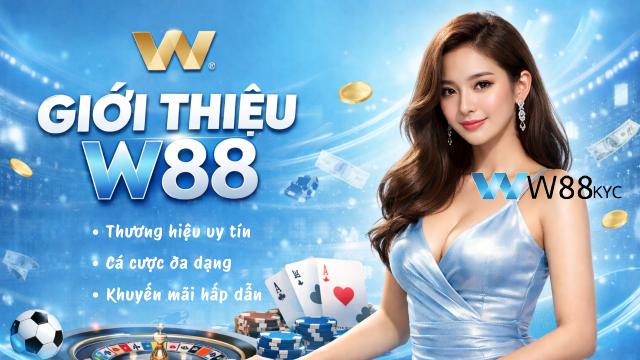 W88 KYC - Đại lý ủy quyền chính thức của nhà cái W88 tại Việt Nam