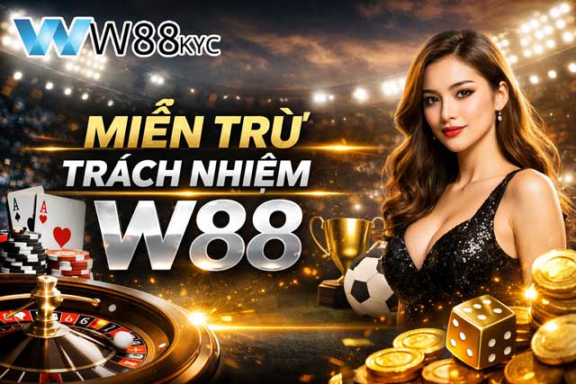 Chính sách miễn trừ trách nhiệm chính thức tại W88 KYC Việt Nam